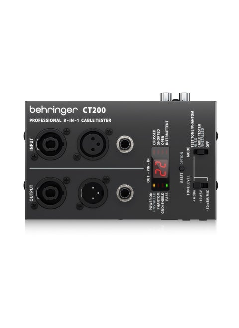 Behringer Microprocessor-Controlled 8-in-1 Cable Tester