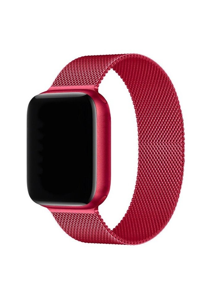 Replacement Band Compatible with Apple Watch 45mm / 44mm / 42mm, Stainless Steel Strap Metal Bracelet for Apple Watch Series 7 6 5 4 3 2 SE - Image 1