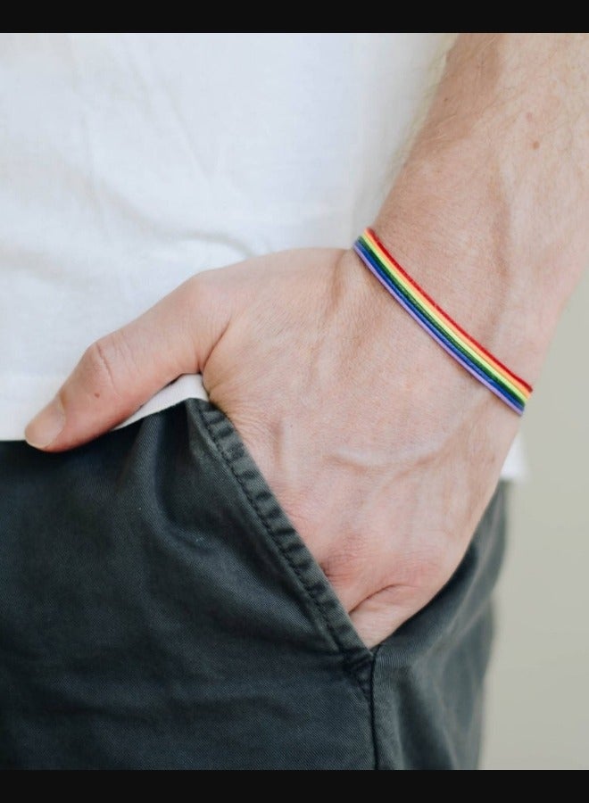 سوار بتصميم قوس قزح