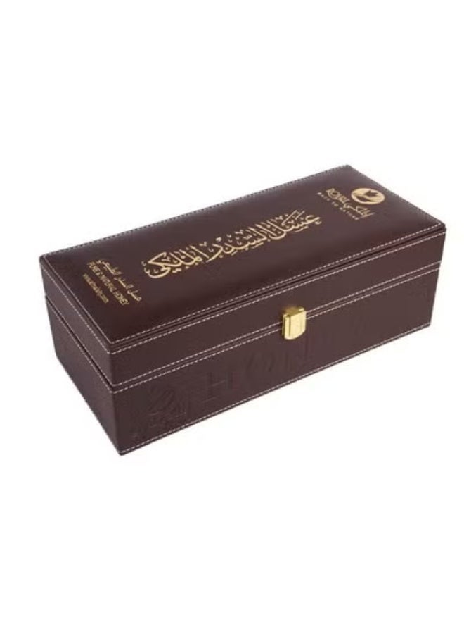 الملكي رويال عسل السدر الإماراتي مع حقيبة جلدية 550 غ – هدية فاخرة - Image 3