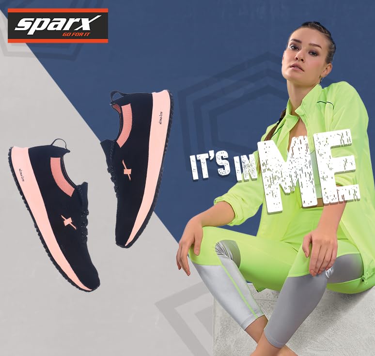 SPARX Sports Shoe SL-167 Black for Women - Image 3