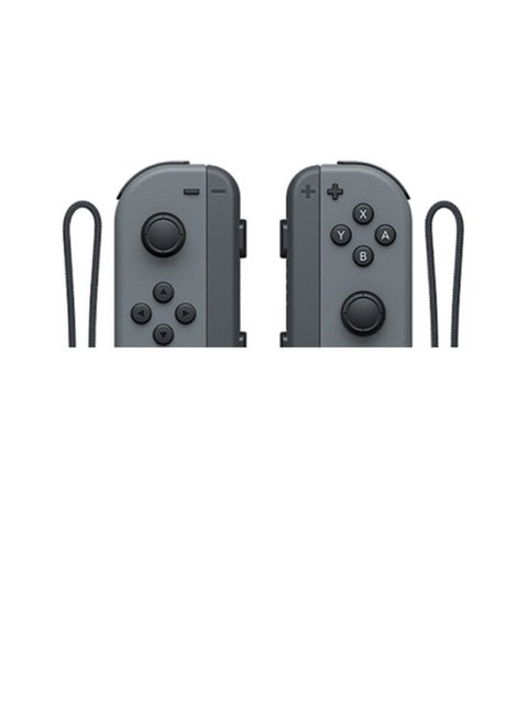 NS Switch Handle JOYCON Wireless Handle Left And Right Handle NS Bluetooth Vibration Somatosensory Game-Product Color:Classic Black And Gray Model (with A Pair Of Hand Straps)