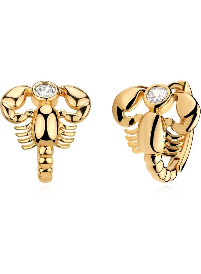 ميفيكو المرأة هاجي أقراط الذهب هوب 14K الذهب شغل صغيرة بسيطة اليدوية هيبوالرجينيك مجوهرات يومية - Image 1