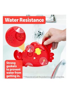 SYOSI Crab Bubble Bath Maker for The Bathtub. Blows Bubbles and Plays 24 Children SongsBaby Toddler Kids Bath Toys Makes Great Gifts for Toddlers Sing Along Bath Bubble Machine  - Image 5