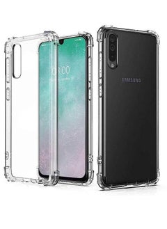 Generic for Samsung Galaxy A30s Case / A50s Case / A50 Case TPU Four Corners Cover Transparent Soft funda 