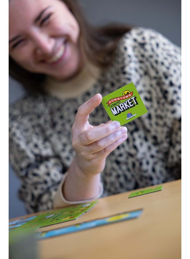 blue orange Downtown Farmer'S Market Family Strategy Game - Image 5