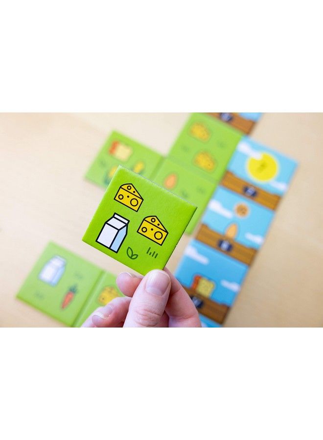 blue orange Downtown Farmer'S Market Family Strategy Game - Image 4