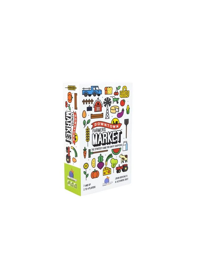 blue orange Downtown Farmer'S Market Family Strategy Game - Image 2