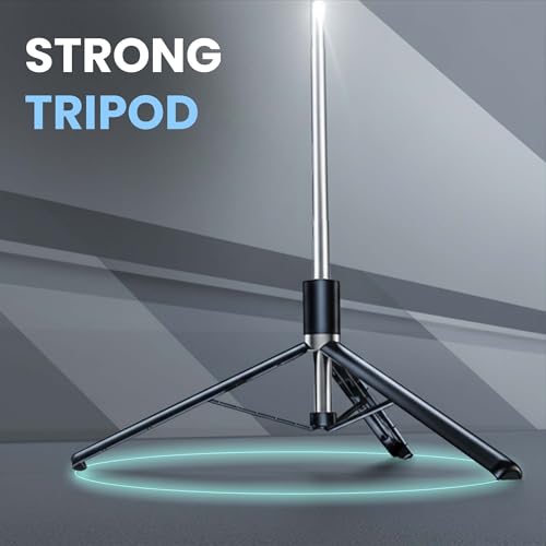 Kratos K18 Long Selfie Stick Tripod Stand 67 inch/1.7 M, 360° Rotation Handle for Anti Shake Shooting Tripod, Multifunctional Bluetooth Tripod for Mobile Phone for Vlogging, Live Stream and Travel - Image 5