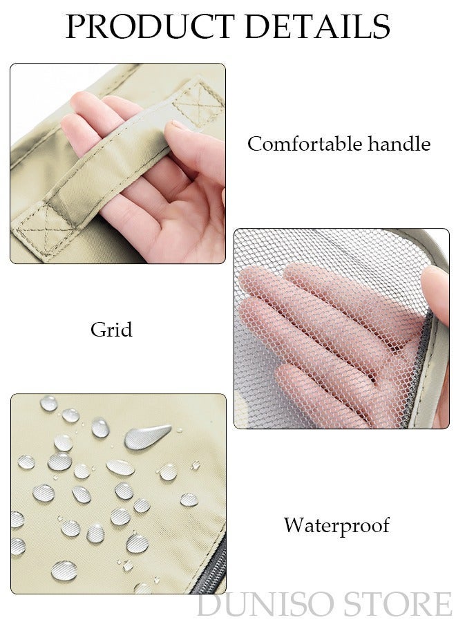 DUNISO 7PCS Travel Storage Bag Set Multi-functional Clothing Sorting Packages Travel Packing Compression Pouche Luggage Organizer Pouch for Moving Traveling - Image 3