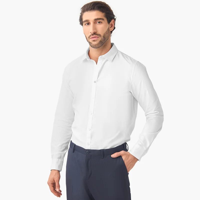 Splash FAV Set of 2 - Regular Fit Oxford Shirt with Collar and Long Sleeves
