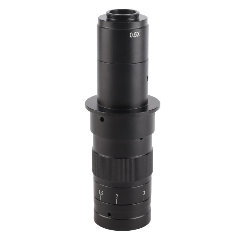 Microscope Lens: 0.7-4.5X Objective Magnification (10-180X On Monitor), 125mm Working Distance, Adjustable Magnification - High-definition Imaging, Durable Alloy Construction, Zoom Lens for Electronic - Image 3