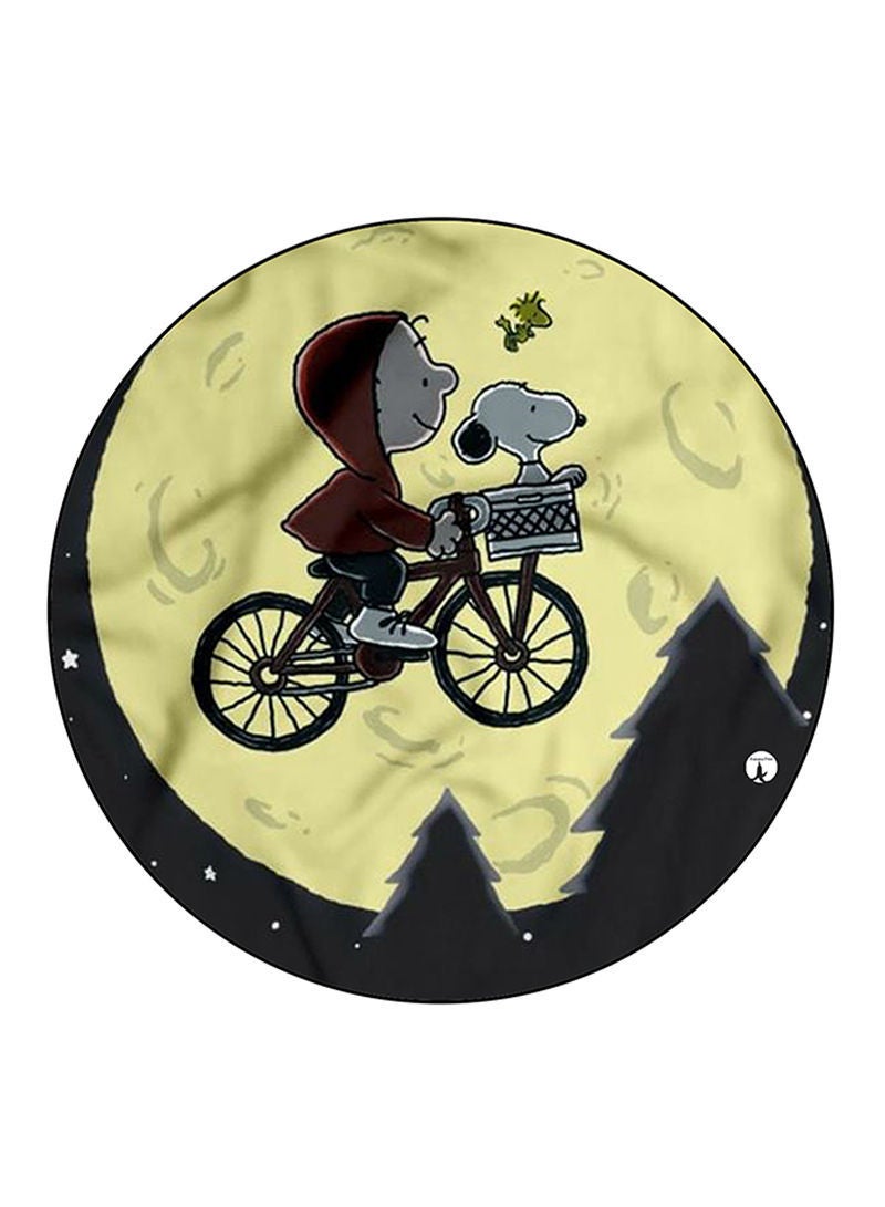 Snoopy Printed Mouse Pad  Multicolour