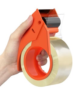 cleaning superstore Win Clear Packing Tape 2 inches 50 yards 6 Rolls +1 Dispenser  - Image 2