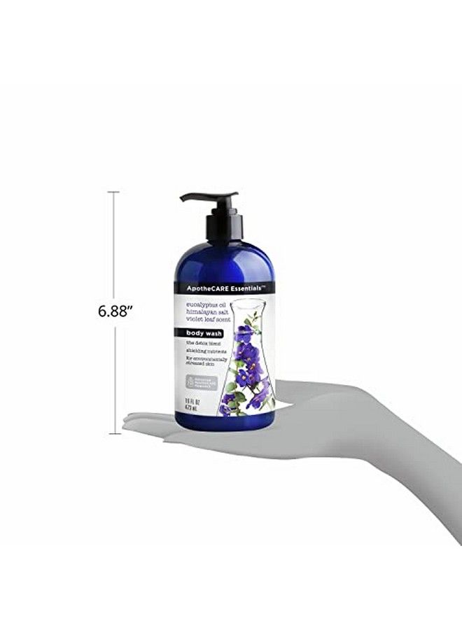 ApotheCARE Essentials The Detox Blend Body Wash Eucalyptus 16 Oz - Image 5