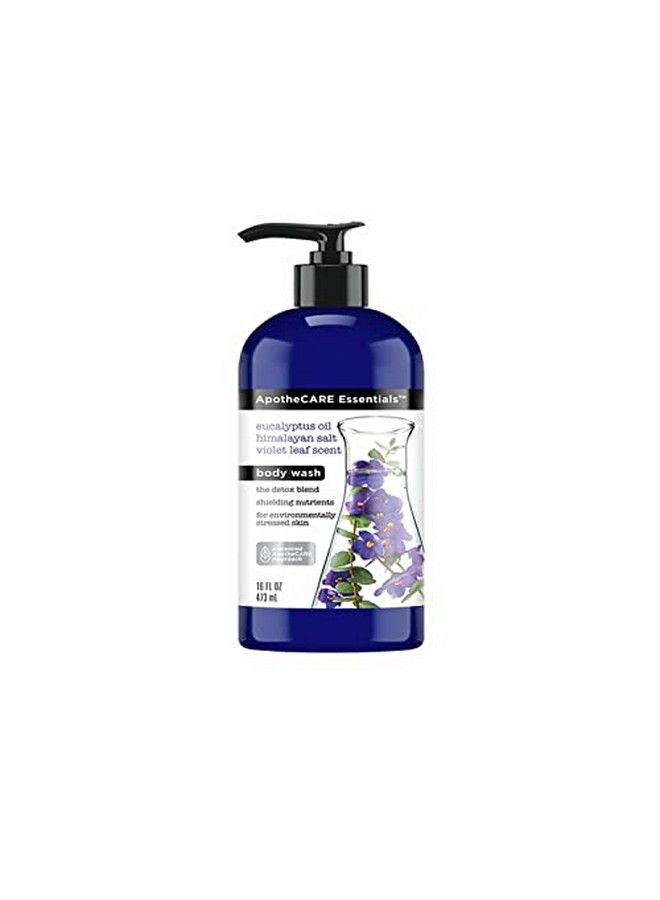 ApotheCARE Essentials The Detox Blend Body Wash Eucalyptus 16 Oz - Image 2