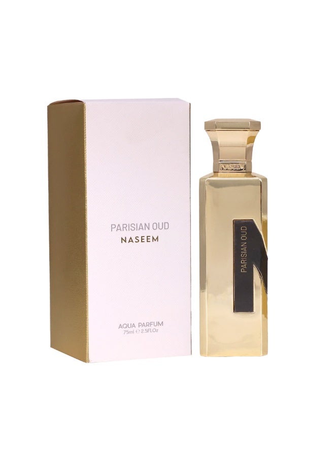 Naseem Parisian Oud Aqua Parfum 75ML - Image 4