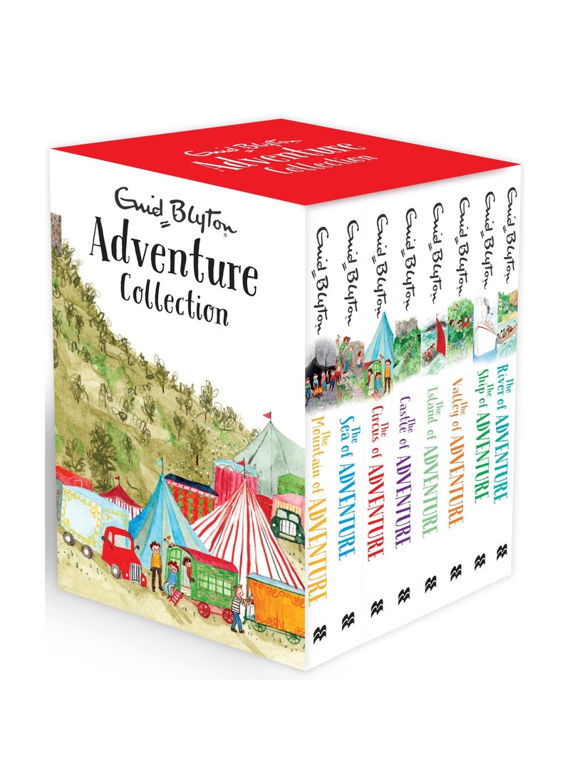 Enid Blytons Adventure Collection x 8 Books Pack 2021