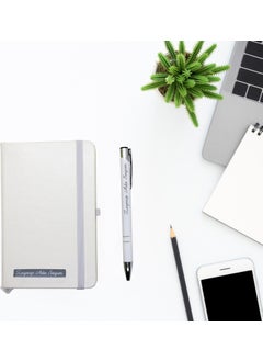 Ada Lazer Personalized Leather Notebook and Pen Set  - Image 1