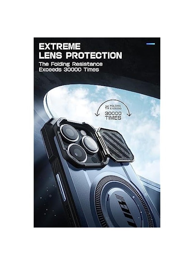 SUPCASE [UB Mag XT] Case Designed For iPhone 14 Pro Max/iPhone 13 Pro Max Case with Camera Cover, [Compatible with MagSafe] Full Body Rugged Case with Built-in Kickstand & Belt-Clip - Tilt - Image 3