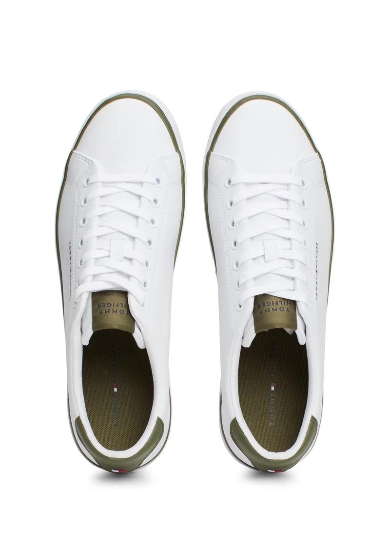 تومي هيلفيغر Low Core Lace Up Sneakers