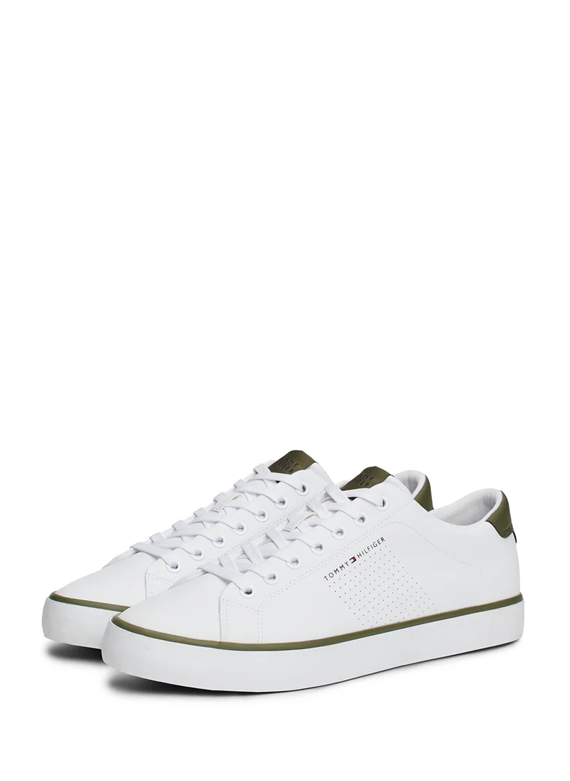 تومي هيلفيغر Low Core Lace Up Sneakers