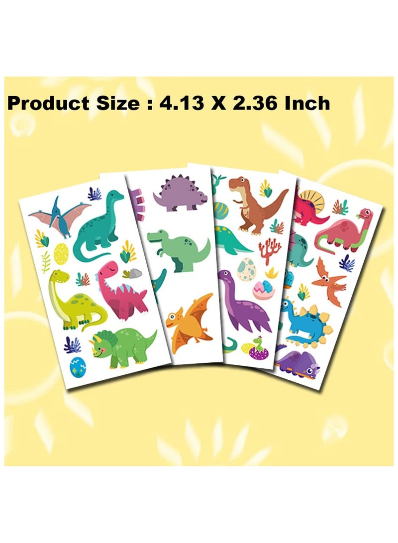ORAINBOW Dinosaur Temporary Tattoos for Kids 130 Styles Unique Dinosaur Tattoo Stickers for Boys Girls Birthday Party Favors Rewards - Image 5