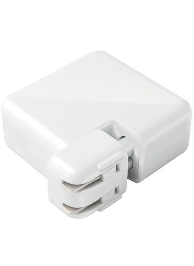 Generic - 45W60W85W For Apple Macbook Laptop Power Adapter CCC Standard Computer Charger-Color:White-Specifications:Central Gauge 85W L - Image 1