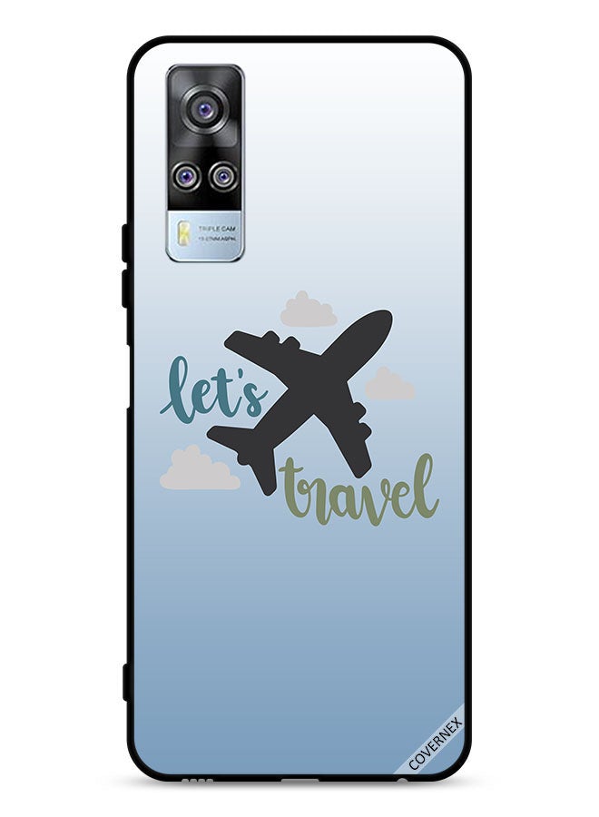 Covernex vivo Y51 2020 Protective Case Cover Lets Travel - Image 1
