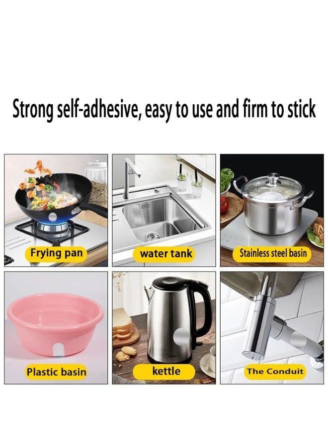Heat Resistant Cookware Repair Patch Kit 4 Pieces with Sandpaper for Fixing Holes Cracks and Leaks in Pots Pans Sinks and Metal Kitchen Utensils Waterproof Easy DIY Repair Solution - Image 4