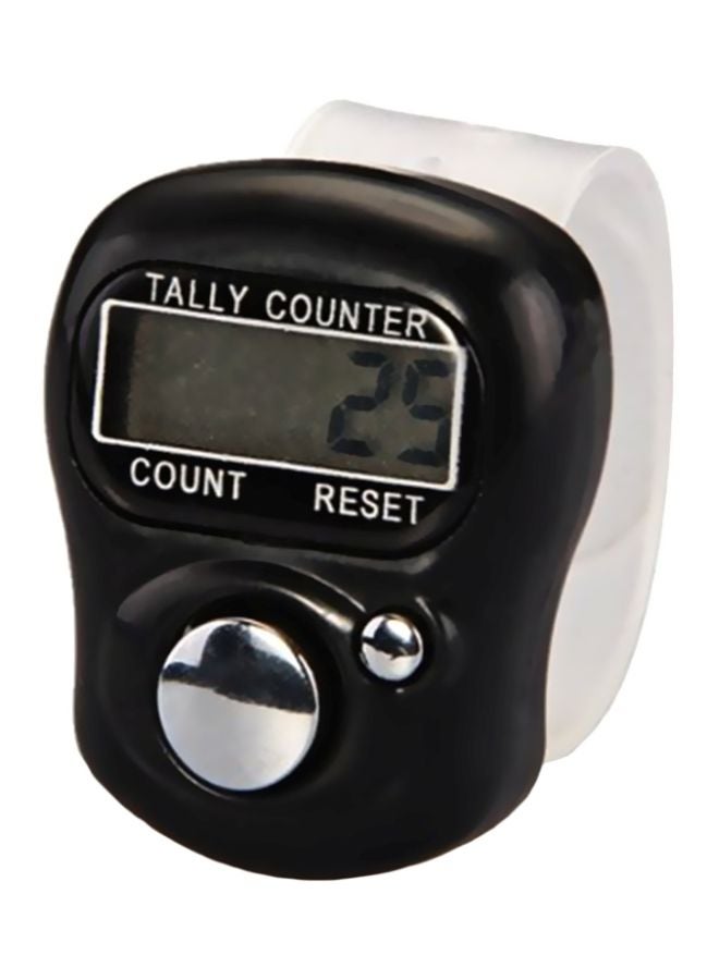 XbotMax Electronic Digital Knitting Tally Counter Black/White 3.4x2.7x1.3centimeter