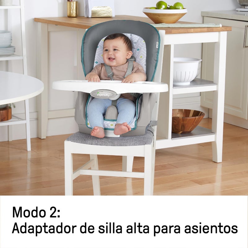 Ingenuity Trio 3-in-1 High Chair - Nash -Toddler Chair, and Booster - Image 2