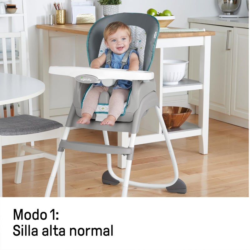 Ingenuity Trio 3-in-1 High Chair - Nash -Toddler Chair, and Booster - Image 4