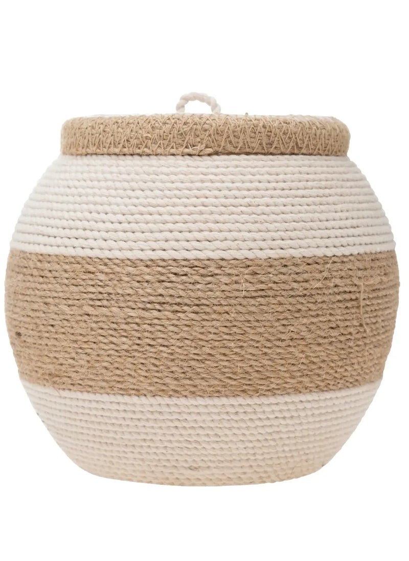 atmosphera - Atmosphera Rivi Rope Candle (Cotton Flower, 1400 g) - Image 1