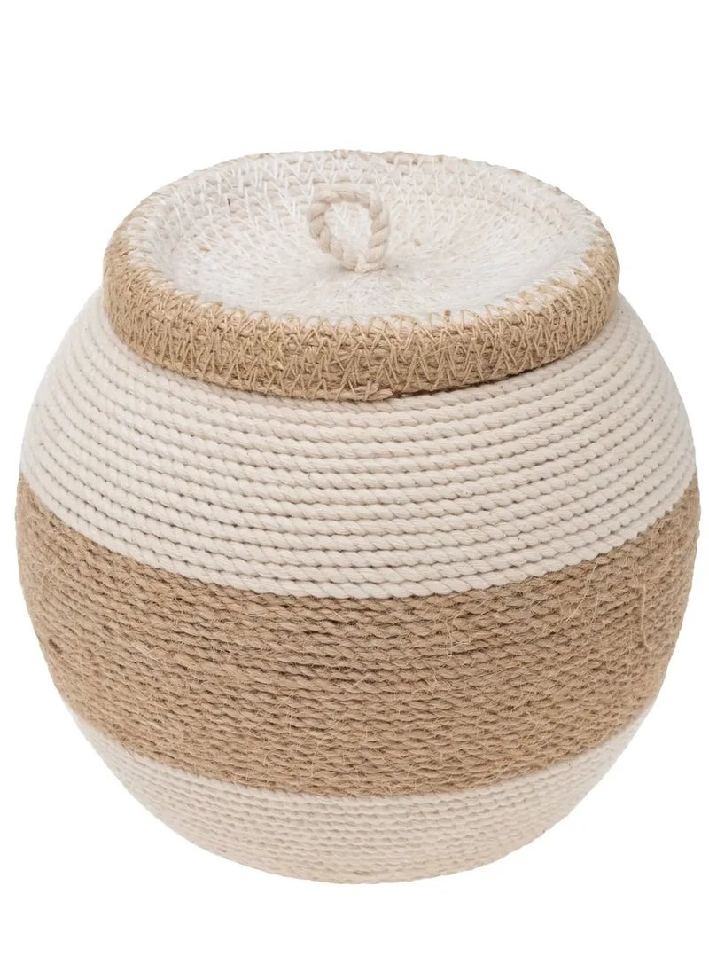 atmosphera - Atmosphera Rivi Rope Candle (Cotton Flower, 1400 g) - Image 1