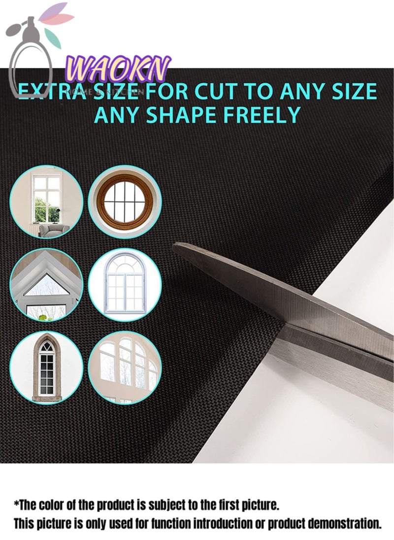 WAOKN Oxford Cloth Full Blackout Curtains Portable Travel Curtains Cuttable Sun Protection Curtains Are Suitable for Various Activities That Require A Dark Environment  - Image 4