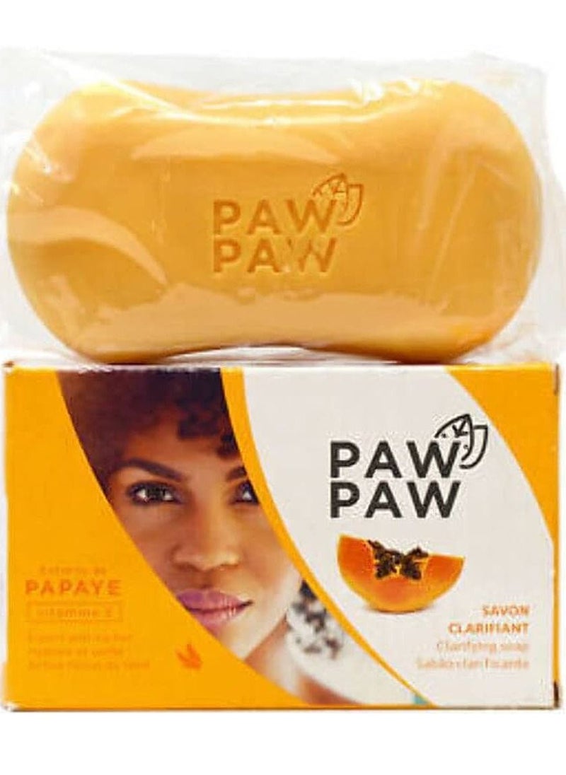 Paw Paw Clarifying Soap with Vitamin E and Papaya extracts 180g  - Image 2