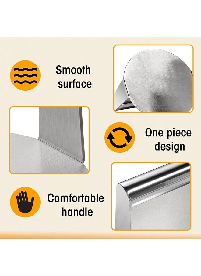 rocooart Meat Press Burger Press with Burger Patty Paper Round 12cm, Set of 100 Non-Stick Patty Paper for Burger Press, Zigzag Patty and Cake Baking  - Image 2