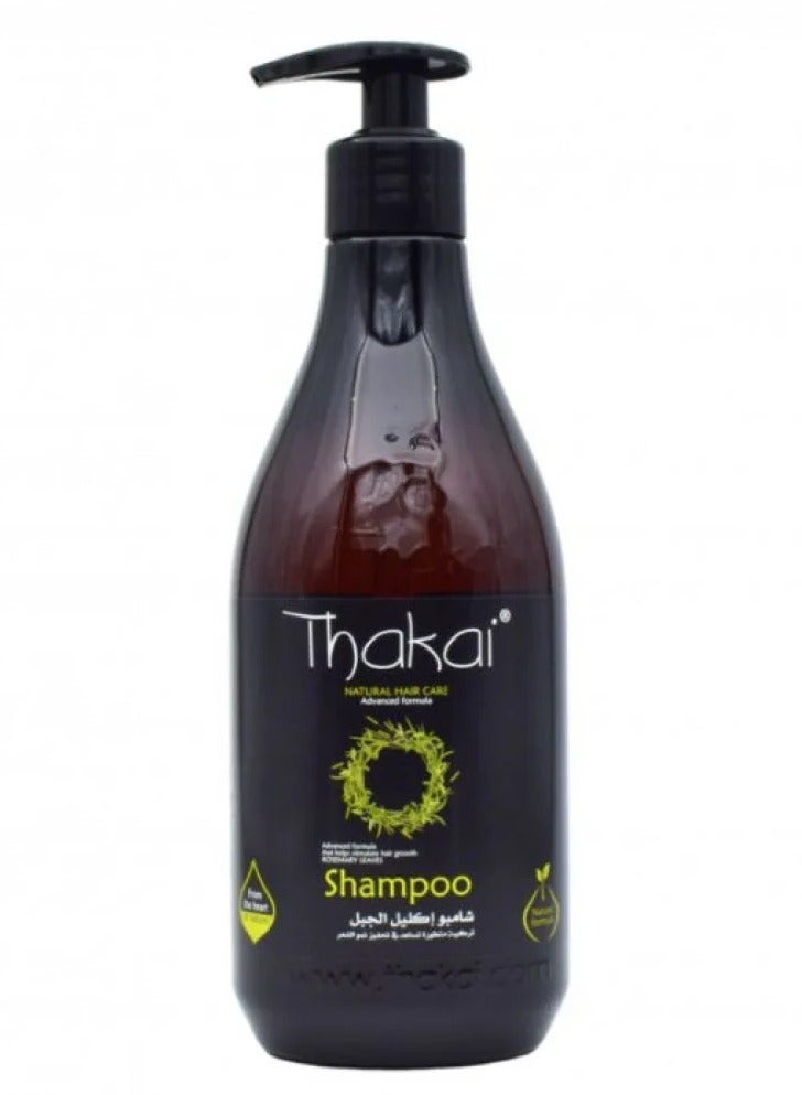 تيكاي شامبو اكليل الجبل تركيبة متطورة تساعد في تحفيز نمو الشعر-تكاي 530 مل