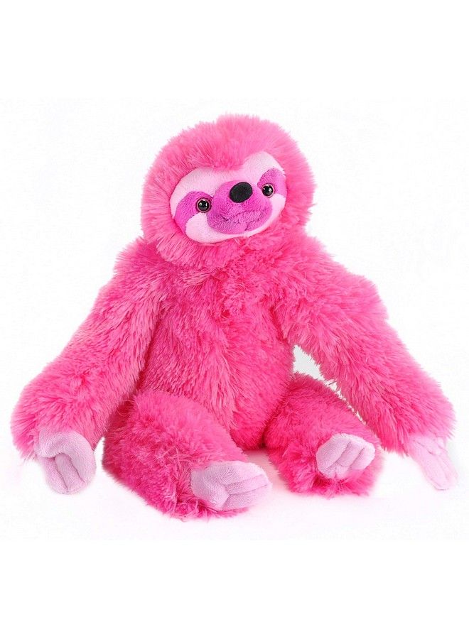 Wild Republic Threetoed Sloth Plush Stuffed Animal Plush Toy Gifts For Kids Pink Cuddlekins 12"  - Image 2