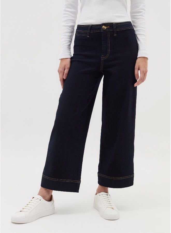 Ovs Wide-leg culotte jeans - Image 2