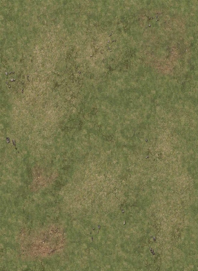 Battle Systems Terrain Grassy Fields v.1 Game Mat 2x2 - Neoprene Playmat for Warhammer, D&D, Frostgrave and More! - Image 2