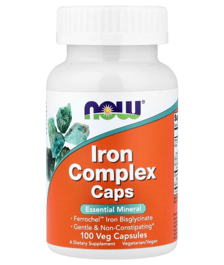 now Iron Complex Caps 100 Veg Capsules