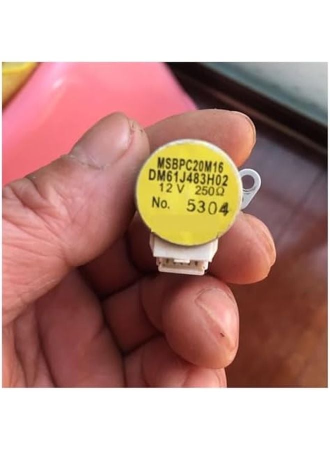 MSBPC20M16 محرك تأرجح مكيف الهواء DM61J483H02 محرك رياح علوي سفلي 12 فولت - Image 3