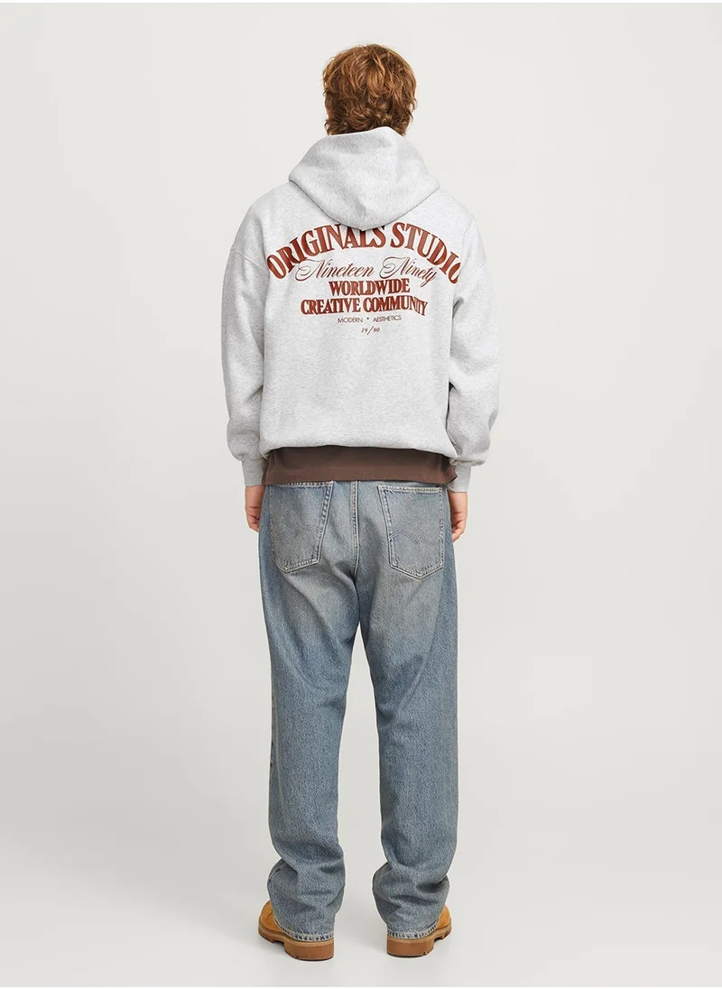JACK & JONES Jorroxbury Logo Hoodie