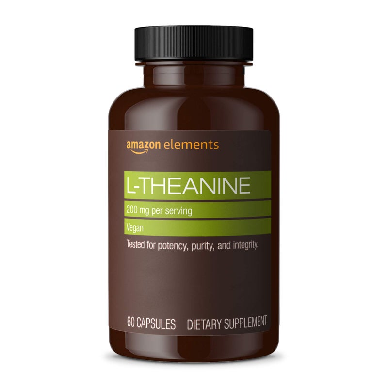 Elements Theanine 200mg 60 Capsules