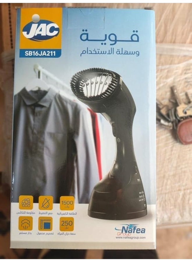 jac Hand Steam Iron 1500W Black SB16JA211 - Image 2