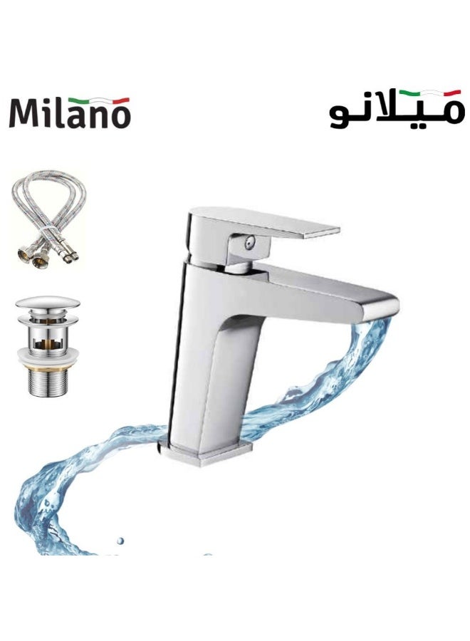 DANUBE HOME Danube Home: Milano Mac Basin Mixer -Made In Spain - Image 1