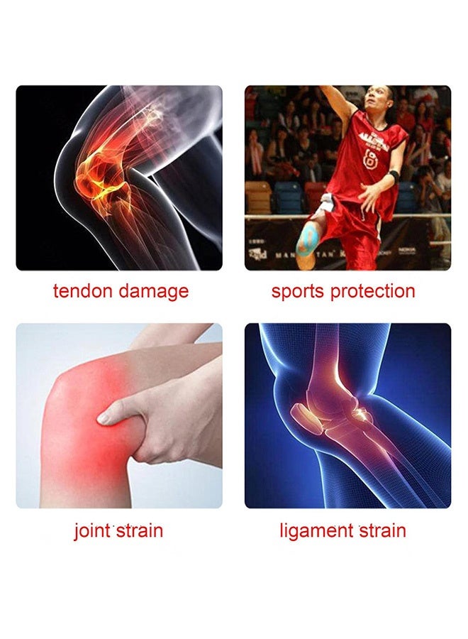 Quantum Sports Kneepad, Sport Protective Kneepad, Knee support wraps around bandages to relieve pain injuries - Image 5