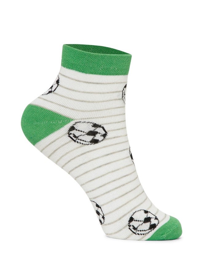 BODYCARE Boys Ankle Length Socks Green - Image 5